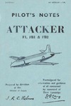 AP 4302A &amp; B Pilot&#039;s Notes Attacker F1,FB1 &amp; Fb2 - 2nd edition
