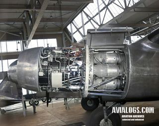 Orenda engine on the Lancaster O