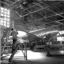Douglas DC-3.  Manufactured by Douglas Aircraft Co..