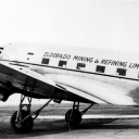 Douglas DC-3. Manufactured by Douglas Aircraft Co.