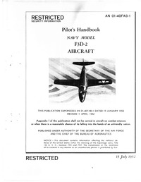 AN 01-40FAB-1 Pilot&#039;s Handbook F3D-2 Aircraft