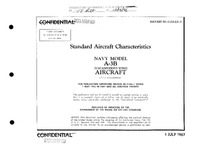 3160 A-3B Skywarrior (Uncambered) Standard Aircraft Characteristics - 1 July 1967