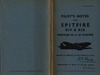 Pilot&#039;s Notes for Spitfire XIV &amp; XIX Griffon 65 or 66 engine