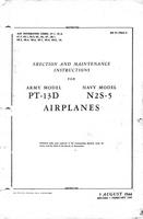 AN 01-70AC-2 Erection and Maintenance Instructions for PT-13D, N2S-5 Airplanes