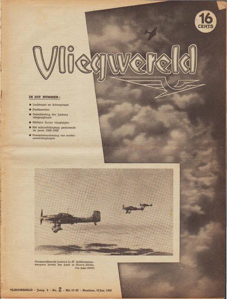 Vliegwereld Jrg. 09 1943 Nr. 02