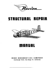 Navion A &amp; B - Structural Repair Manual