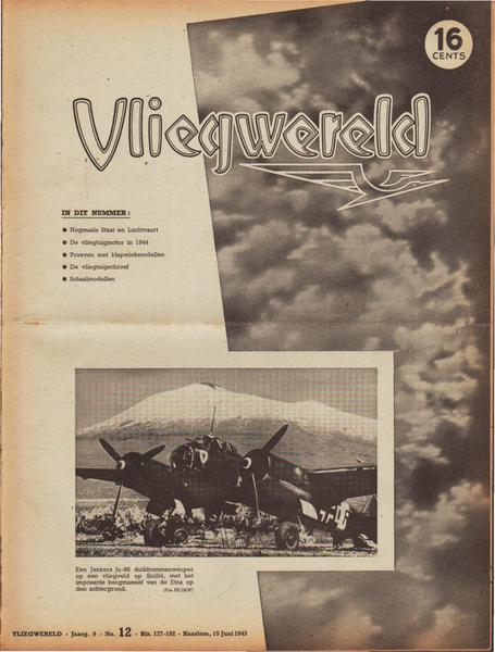 Vliegwereld Jrg. 09 1943 Nr. 12