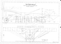 Blueprints Santos-Dumont Demoiselle N20