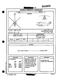 4258 HSS-1F Characteristics Summary - 10 October 1957
