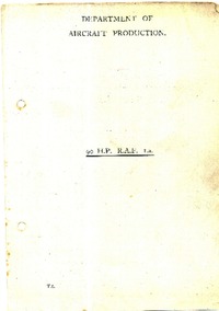 Technical Notes R.A.F.1 90HP