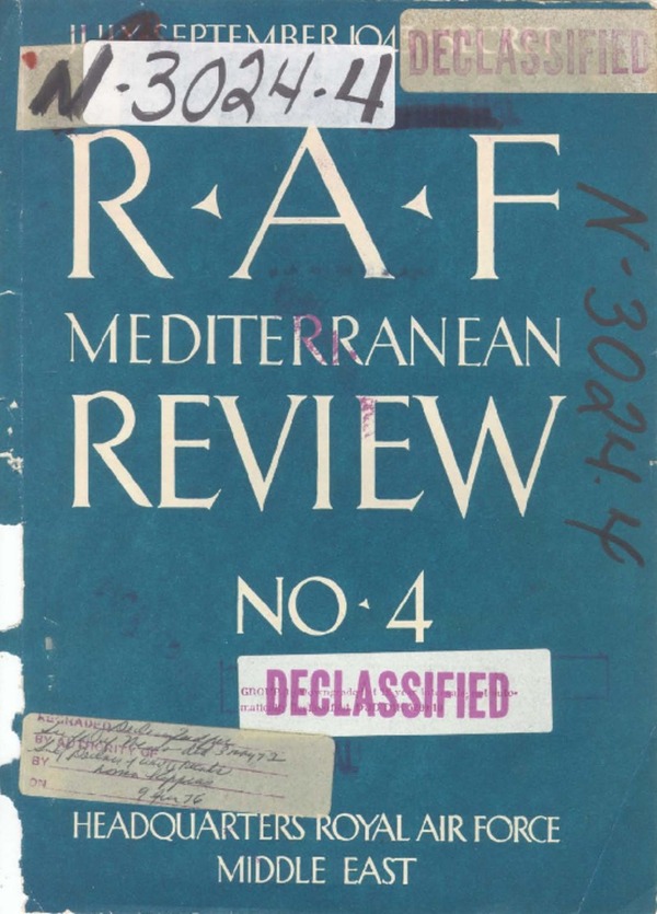 N-3024-4 RAF Mediterranean Review No4
