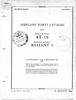 AN 01-50KA-4 Airplanes parts catalog for AT-19 - Reliant I