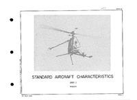 3428 XROE-1 Standard Aircraft Characteristics - 30 July 1960