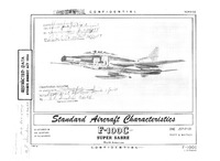 F-100C Super Sabre (J51-P-21) Standard Aircraft Characteristics - 2 November 1956