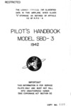 Pilot&#039;s handbook Model SBD-3