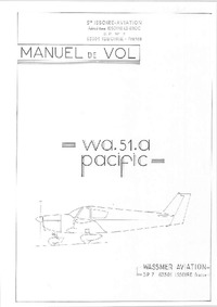 Manuel de vol Wa 51a Pacific