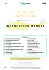 AS 332 / 532 Super Puma Instruction Manual