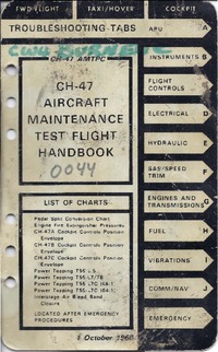 CH-47 Aircraft Maintenance Test Flight Handbook