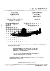 T.O. 1C-119(A)-G1 Partial Flight Manual Fairchild AC-119G 