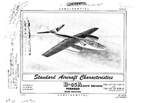 B-45A Tornado (Back Breaker) Standard Aircraft Characteristics - 25 January 1957
