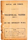 Technical Notes Siddeley Puma