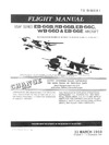 T.O. 1B-66(E)B-1 Flight Manual EB-66B, RB-66B, EB-66C,WB-66D &amp; EB-66E Aircraft