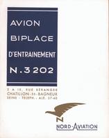 N.3202 Avion biplace d&#039;entrainement