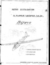 Notice d&#039;utilisation du planeur Wassmer WA-30 Bijave