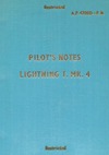 A.P.4700D-P.N. Pilot&#039;s Notes Lightning T.Mk.4