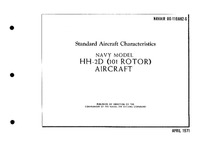 3438 HH-2D (101) Standard Aircraft Characteristics - April 1971