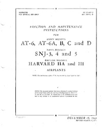 AN 01-60F-2 Erection and Maintenance Instructions for AT-6, AT-6A, B,C and D
