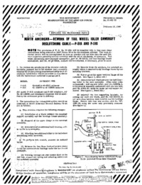 TO 01-60JD-12 Rework of tail wheel idler camhaft declutching cable - P-51A and P-51C