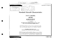 3382 AF-9J Cougar Standard Aircraft Characteristics - 1 July 1967