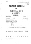 Flight Manual for SE-3130 and 313B Alouette II Helicopters