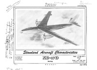 2760 XB-47D Stratojet Standard Aircraft Characteristics - 1 July 1955