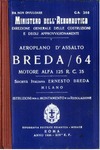 C.A. 368 Breda 64 Motore Alfa 125 R.C. 35 Istruzioni per il montamento e la regolazione