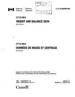 C-12-133-000 - CT133 MK3 Weight and Balance Data