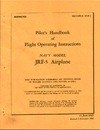 NAVAER 01-85VF-1 Pilot&#039;s Handbook of Flight Operating Instructions JRF-5 Airplane