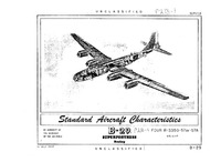 P2B-1 Superfortress Standard Aircraft Characteristics - 11 July 1952