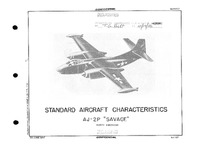 AJ-2P Savage Standard Aircraft Characteristics - 30 June 1957