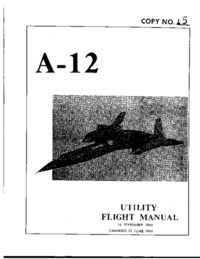 A-12 Utility Flight Manual