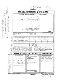 3322 TFX (WS-324A) Characteristics Summary - November 1962 (Orionblamblam)