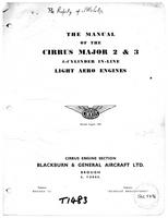 The manual of the Cirrus Major 2 &amp; 3