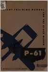 Pilot Training Manual P-61 Black Widow