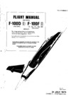 T.O. 1F-100D(I)-1 Flight Manual F-100D - F-100F - Change Operational supplements