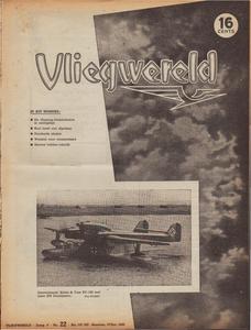 Vliegwereld Jrg. 09 1943 Nr. 22