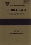 Werkschrift 1020/12A Ju A1,A5 Flugzeug Handbuch - Teil 12A SchuBwaffenanlage