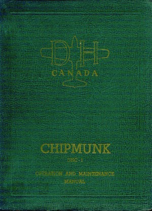 Operation and maintenance manual -  DHC-1 Chipmunk