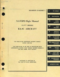 NAVWEPS 01-60ABC-1 - Flight Manual RA-5C Aircraft