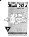 Jumo 213A Baureihe 1 - Ersatzeteilliste